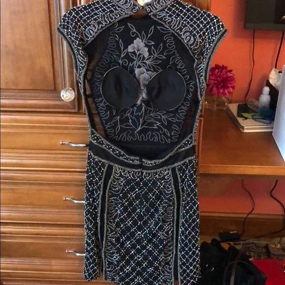 Jovani black beaded dress - Picture 8 of 8